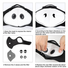 Load image into Gallery viewer, Mascarilla facial con filtro de Anticontaminación