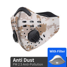 Load image into Gallery viewer, Mascarilla facial con filtro de Anticontaminación
