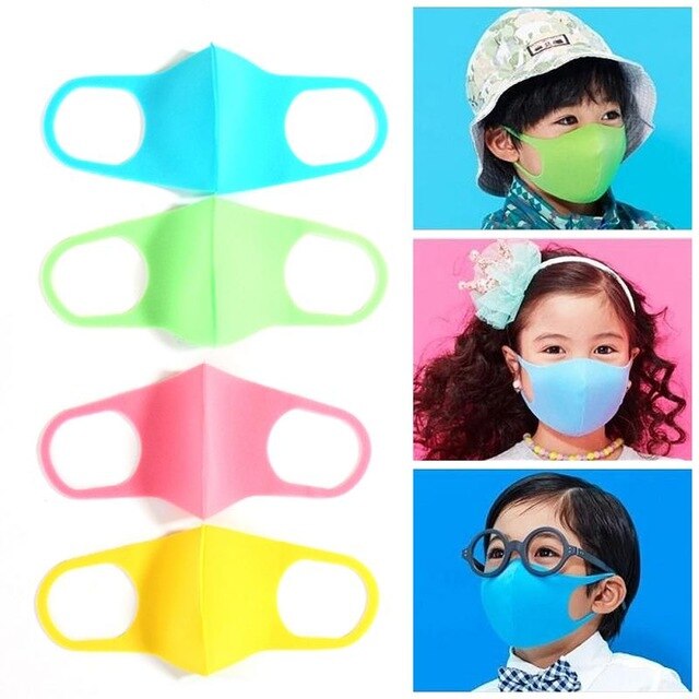 3 uds. Máscara antipolvo lavable antipolvo para ciclismo al aire libre máscara facial antipolvo a prueba de polvo para niños adultos